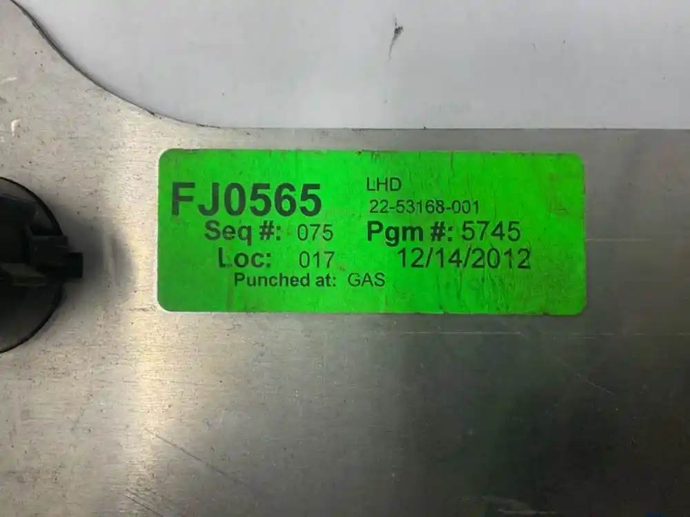 Freightliner 22-53168-001 dash switch panel (windows / mirror heat / door locks) from 2013 Freightliner M2 106, used
