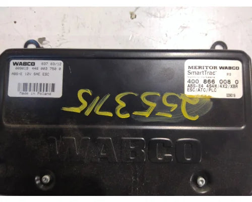 Freightliner 400-866-008-0 ABS control module from 2013 Freightliner Cascadia 113, used - view 3 of 3