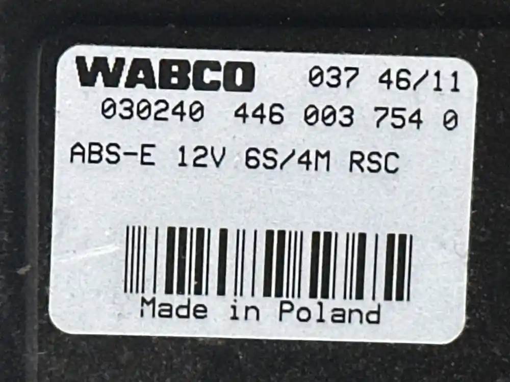 Freightliner 4460037540 ABS control module from 2012 Freightliner Cascadia 125, used - view 3 of 3