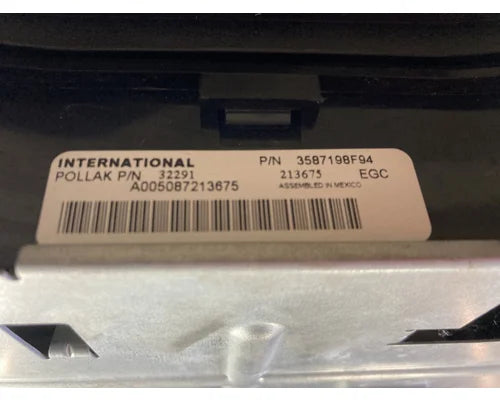International 3587198F94 instrument cluster (8 gauge) from 2006 International CE, used - view 3 of 3