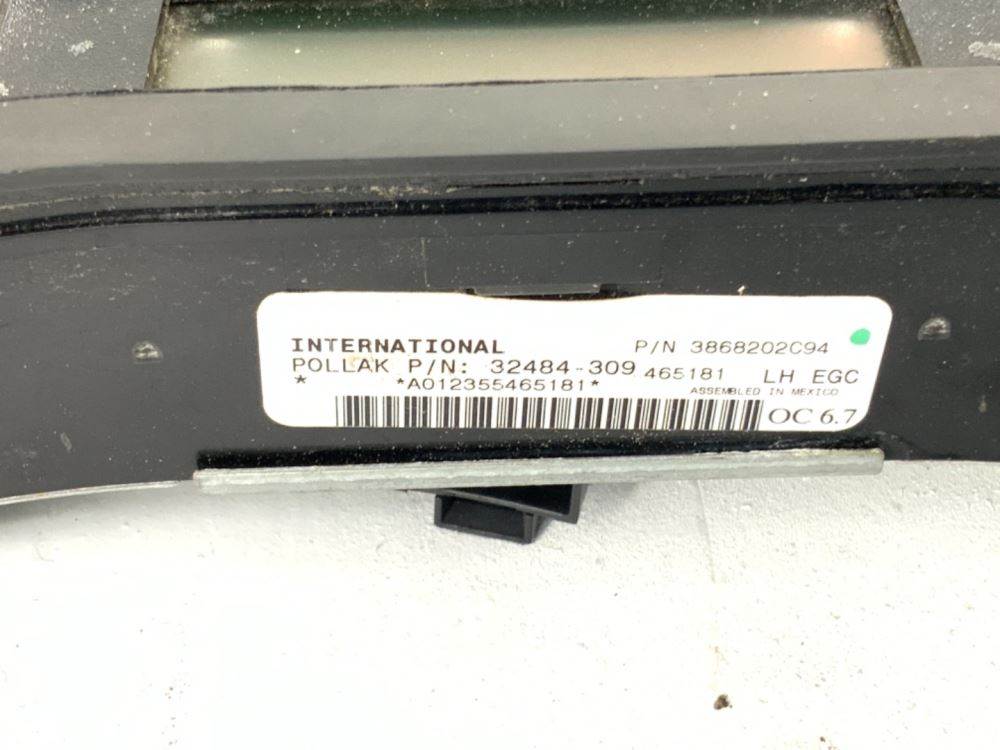 International 3868202C94 instrument cluster from 2014 International Prostar, used - view 3 of 3