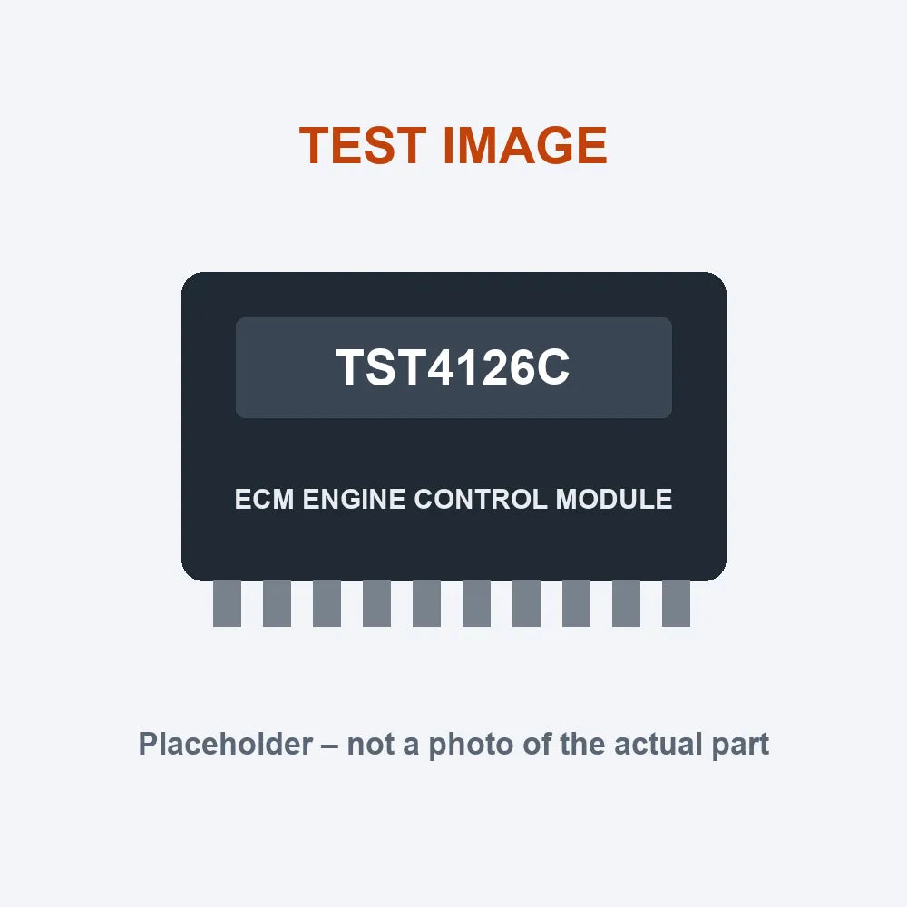 International TST4126C ECM engine control module (test placeholder image)