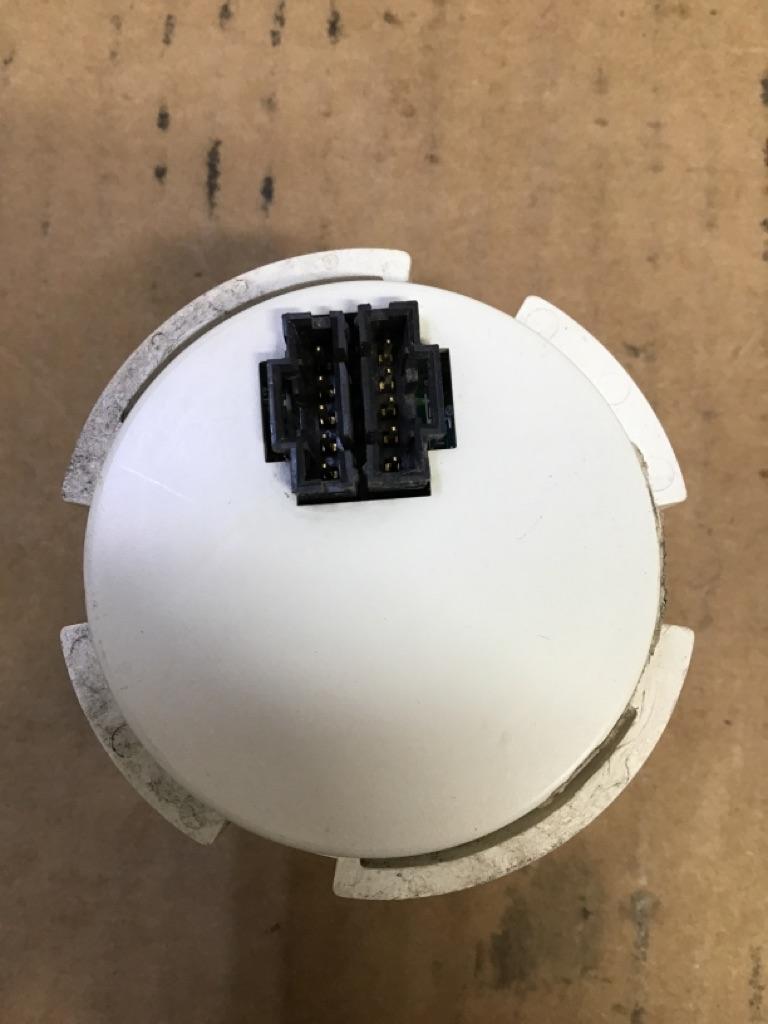 Peterbilt 17-05065-007E fuel gauge (silver bezel) from 2003 Peterbilt 387, used - view 5 of 5