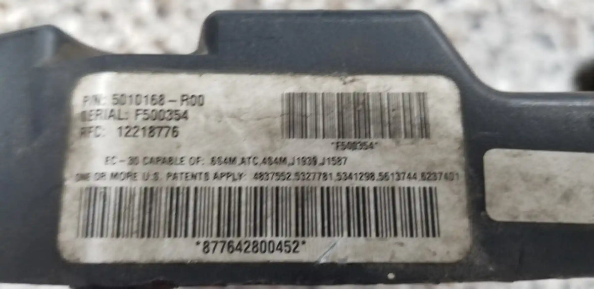 International 5010168-R00 ABS control module from 2005 International, used