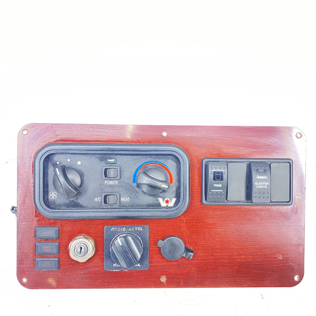 Western Star 18-64085-505 sleeper climate control panel from 2012 Western Star 4900 SA, used
