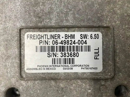 Freightliner 06-49824-004 bulkhead / cab control module (BHM) from 2009 Freightliner M2 106, used