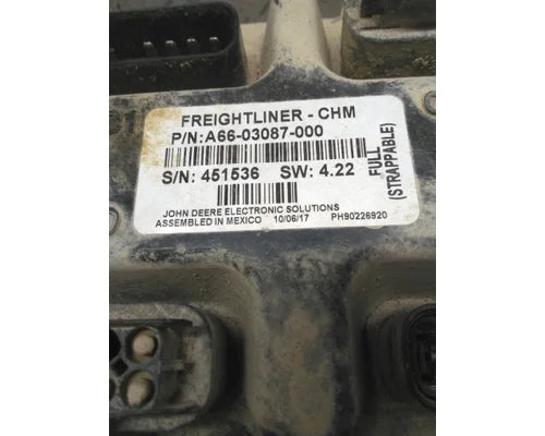Freightliner A66-03087-000 chassis module (CHM) from 2008 Freightliner B2, used - view 2 of 2