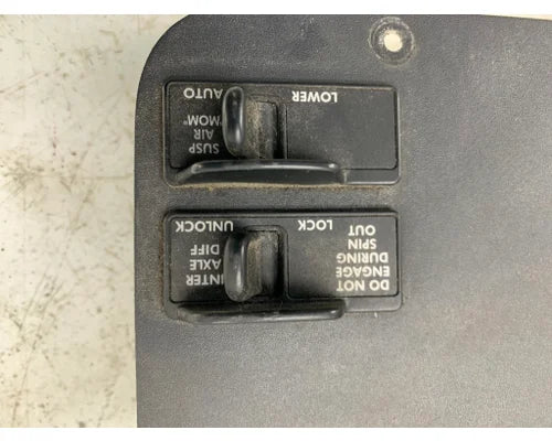 Freightliner 5011769 dash panel with hand brake valve & switches from 2011 Freightliner Cascadia, used - view 2 of 3
