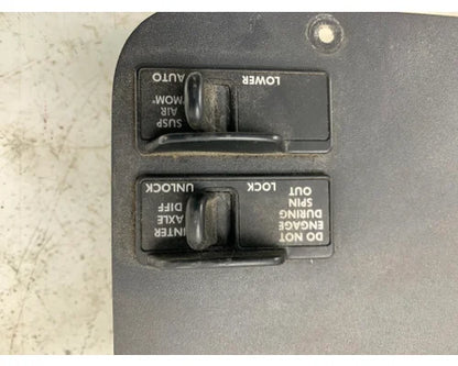Freightliner 5011769 dash panel with hand brake valve & switches from 2011 Freightliner Cascadia, used - view 2 of 3