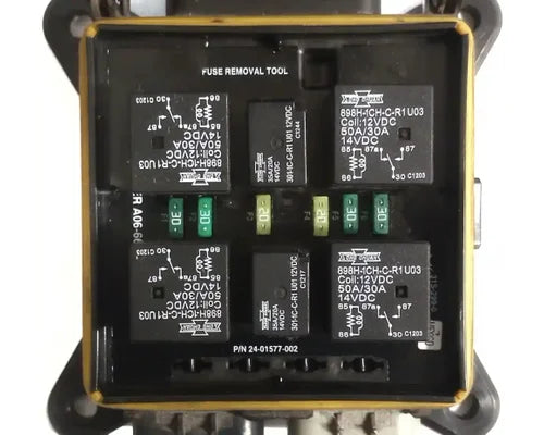 Freightliner A06-66807-001 trailer power distribution module from 2013 Freightliner Cascadia, used - view 7 of 8