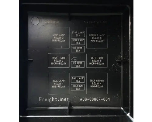 Freightliner A06-66807-001 trailer power distribution module from 2013 Freightliner Cascadia, used - view 8 of 8