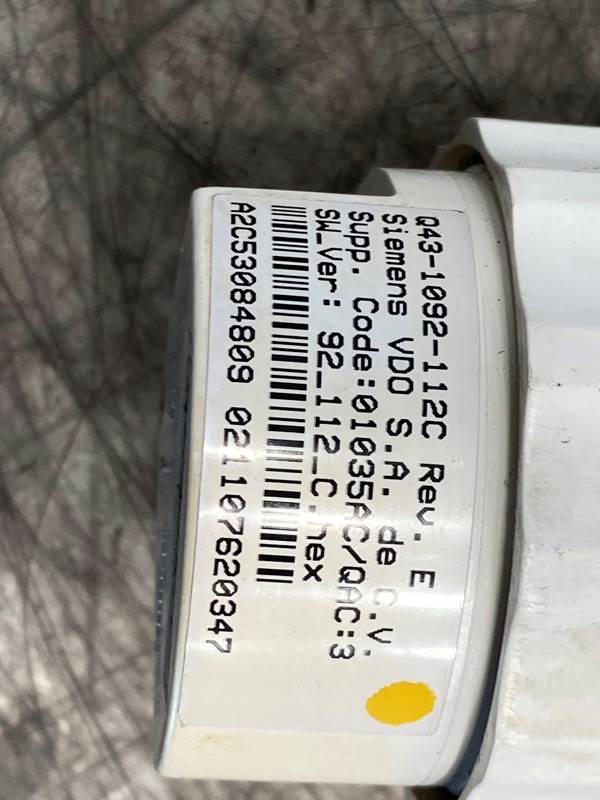 Kenworth Q431092112C pyrometer gauge from 2007 Kenworth T800, used - view 7 of 7
