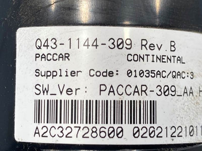 Kenworth Q431144309 fuel gauge from 2013 Kenworth T800, used - view 2 of 2