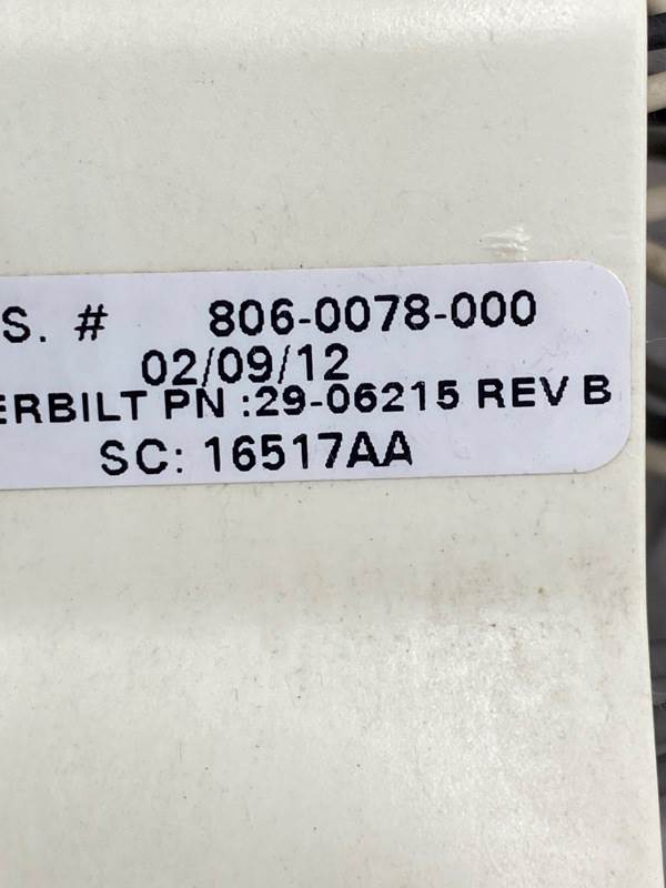 Used Peterbilt 29-06215 sleeper climate control panel, photo 7
