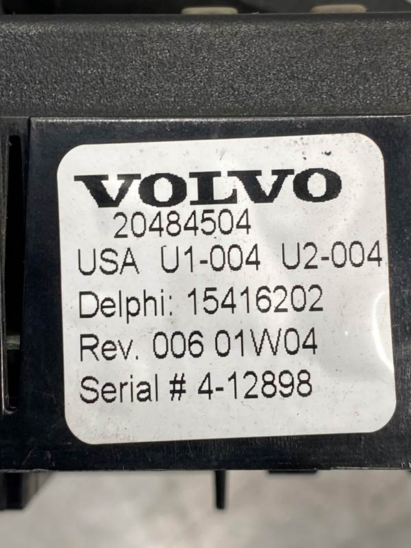 Used Volvo 20484504 sleeper climate control panel, photo 7