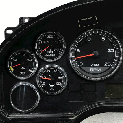 International 6112212C93 instrument cluster from 2015 International ProStar, used - view 2 of 6