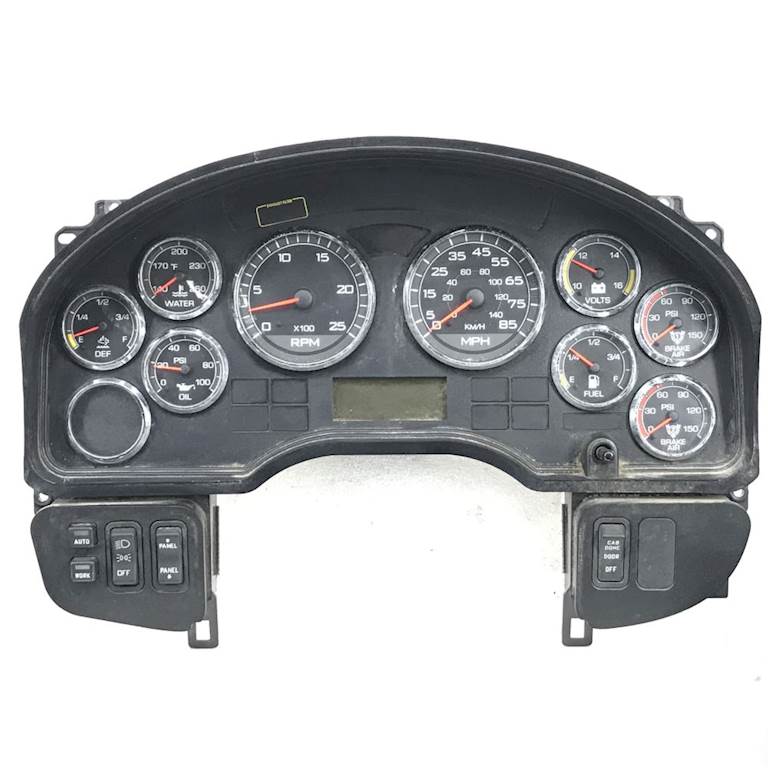 International 6112212C93 instrument cluster from 2015 International ProStar, used