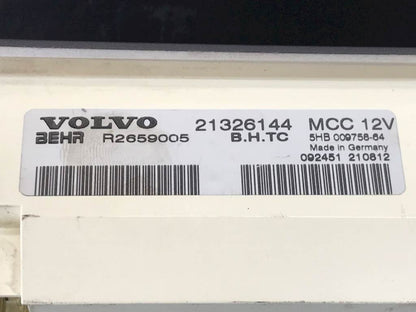 Used Volvo 21326144 temperature control unit, photo 1