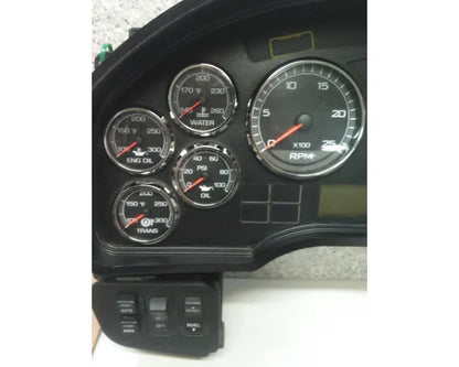 International 3868203C92 instrument cluster from 2012 International ProStar 122, used
