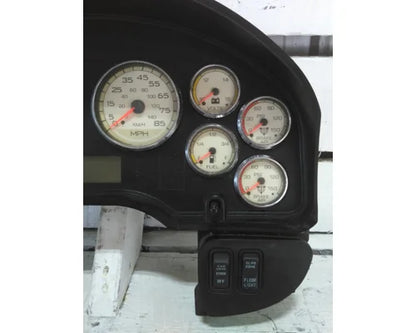 International 6112232C94 instrument cluster from 2015 International ProStar 122, used