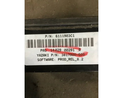 International 6111903C1 RH door window & lock switch from 2014 International ProStar, used - view 3 of 3