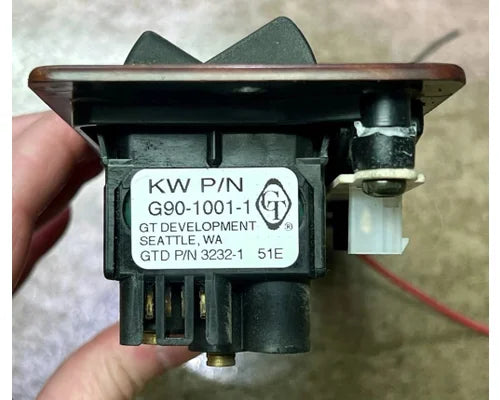 Used Kenworth S64-1018-3 dash switch panel, photo 4