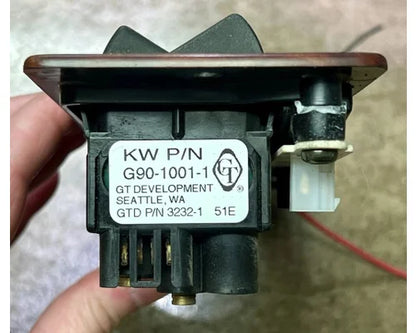Used Kenworth S64-1018-3 dash switch panel, photo 4