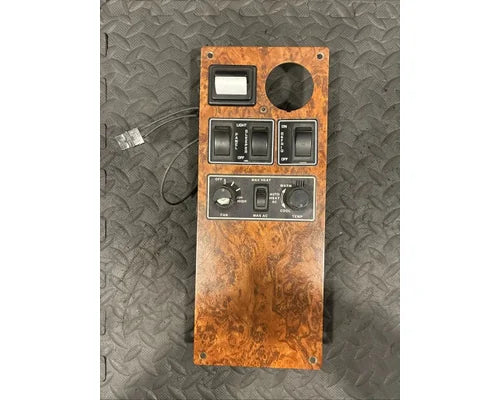 Used Kenworth K176-8485-1100 dash panel with switches & HVAC controls, photo 1