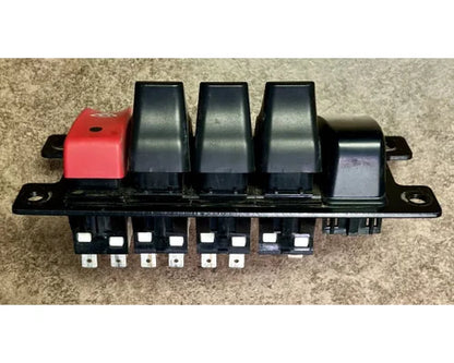 Used Peterbilt P27-1173-014 rocker switch panel, photo 2