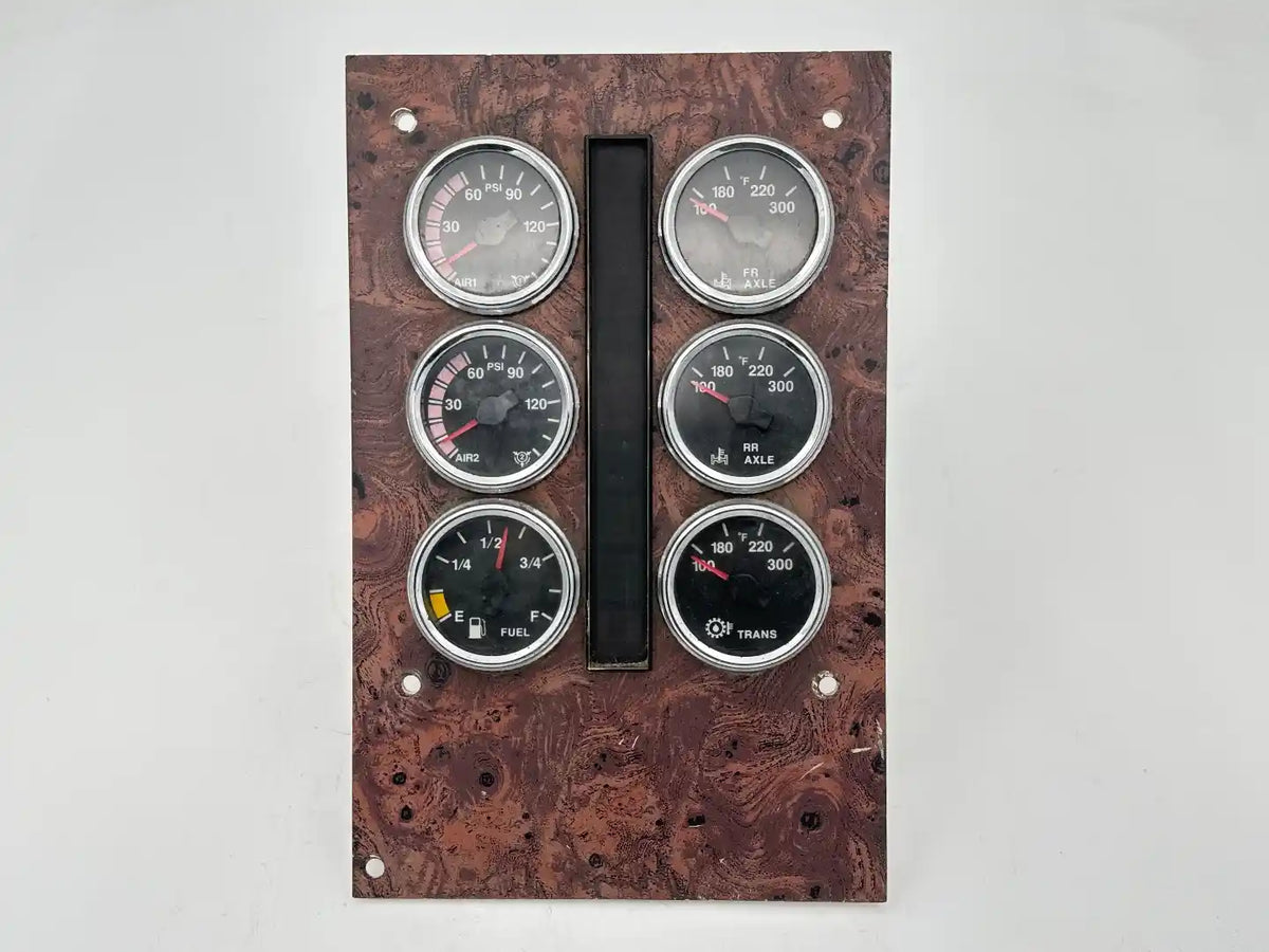 International 3553165C91 instrument cluster from 2003 International 9900I, used