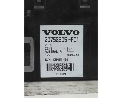 Used Volvo 20758805-P01 vehicle electronic control unit (vecu), photo 2