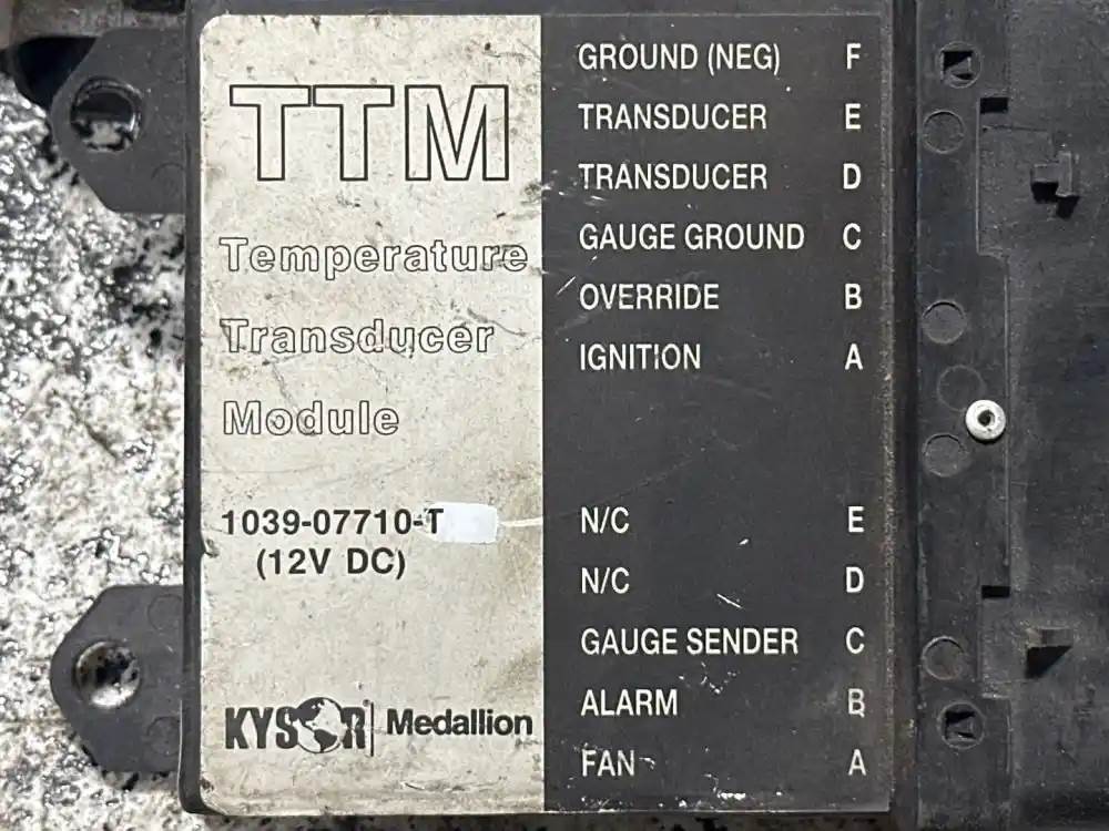 Freightliner 1039-07710-T temperature transducer module (TTM) from 1998 Freightliner FL80, used - view 4 of 4