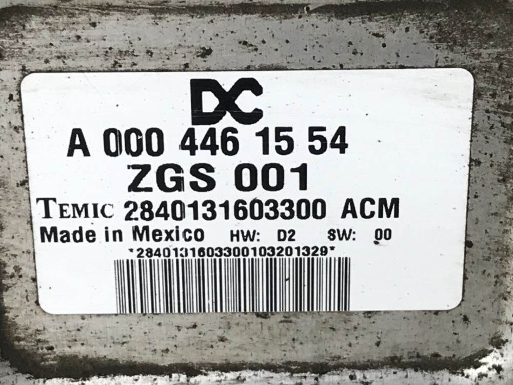 Freightliner A0004461554001 aftertreatment control module (ACM2) from 2011 Freightliner Cascadia 125, used - view 3 of 6