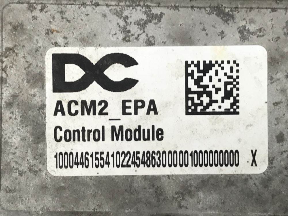 Freightliner A0004461554001 aftertreatment control module (ACM2) from 2011 Freightliner Cascadia 125, used - view 4 of 6