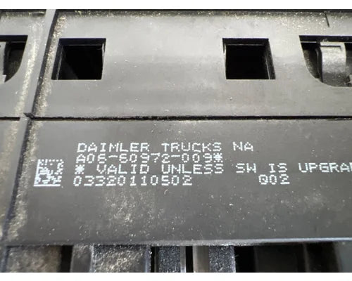 Freightliner A06-60972-010 rocker switch panel (hazard) from 2015 Freightliner, used - view 2 of 2