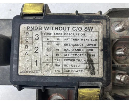 Freightliner A06-72138-003 power distribution box (PNDB) from 2012 Freightliner Coronado, used - view 2 of 3
