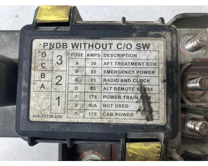 Freightliner A06-72138-003 power distribution box (PNDB) from 2012 Freightliner Coronado, used - view 2 of 3