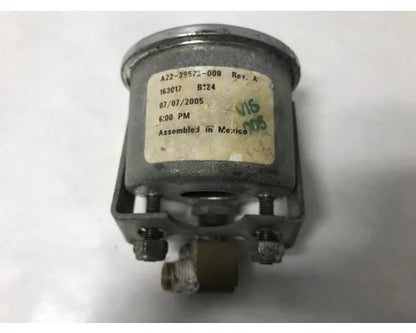 Freightliner A22-39573-000 brake application air pressure gauge from 2006 Freightliner Classic XL, used - view 3 of 3
