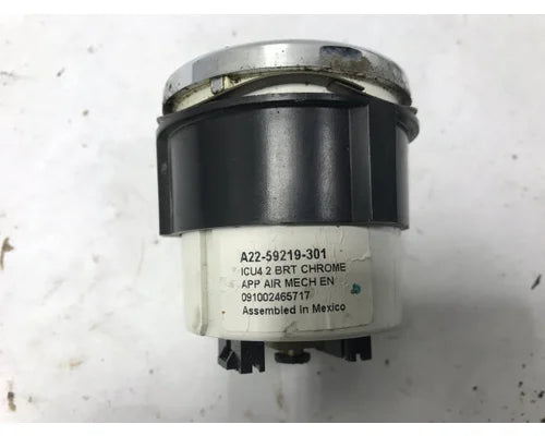 Freightliner A22-59219-301 brake application air pressure gauge from 2010 Freightliner Cascadia, used - view 2 of 2
