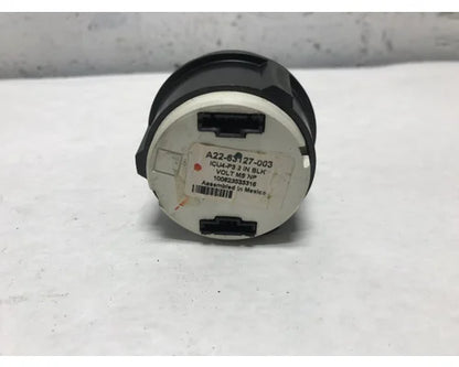 Freightliner A22-63127-003 voltmeter gauge from 2011 Freightliner Cascadia, used - view 2 of 2