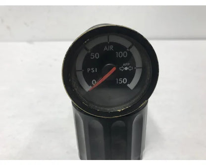 Freightliner A22-71040-005 brake application air pressure gauge from 2013 Freightliner Cascadia, used