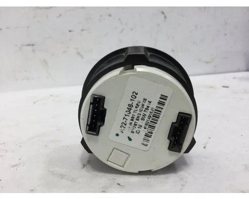 Freightliner A22-71046-102 turbo boost pressure gauge from 2015 Freightliner Cascadia, used - view 2 of 2