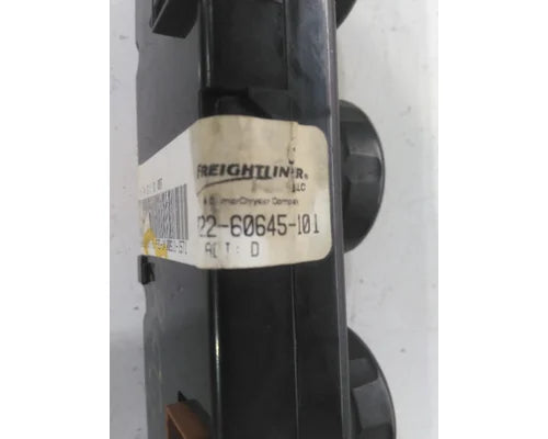 Freightliner R22-60645-101 heater / A/C control panel from 2015 Freightliner Cascadia 113, used - view 6 of 6