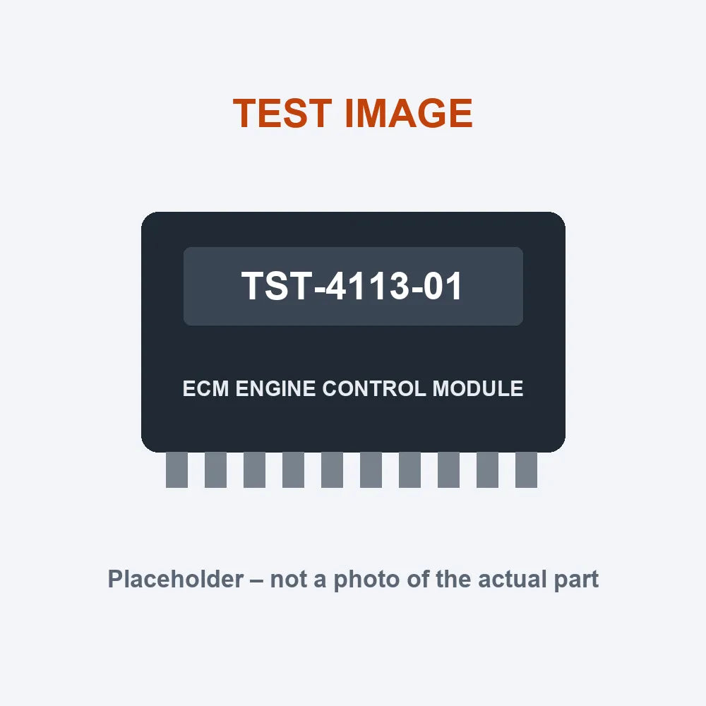 Freightliner TST-4113-01 ECM engine control module (test placeholder image)