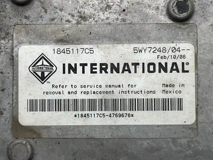 International 1845117C5 engine control module (ECM) from 2007 International 4400, used - view 4 of 4