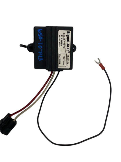 International 2028498C91 turn signal flasher module from 2005 International 9400I, used - view 3 of 3