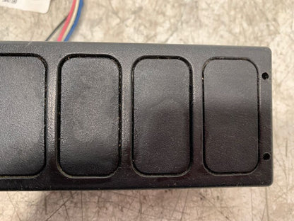 International 32289 switch panel from 2009 International Prostar, used - view 3 of 5