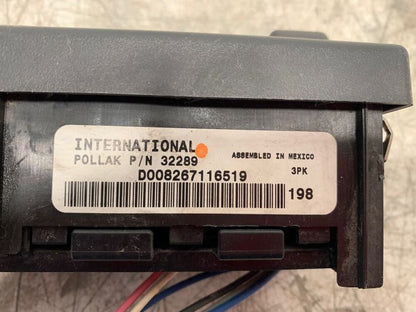 International 32289 switch panel from 2009 International Prostar, used - view 5 of 5