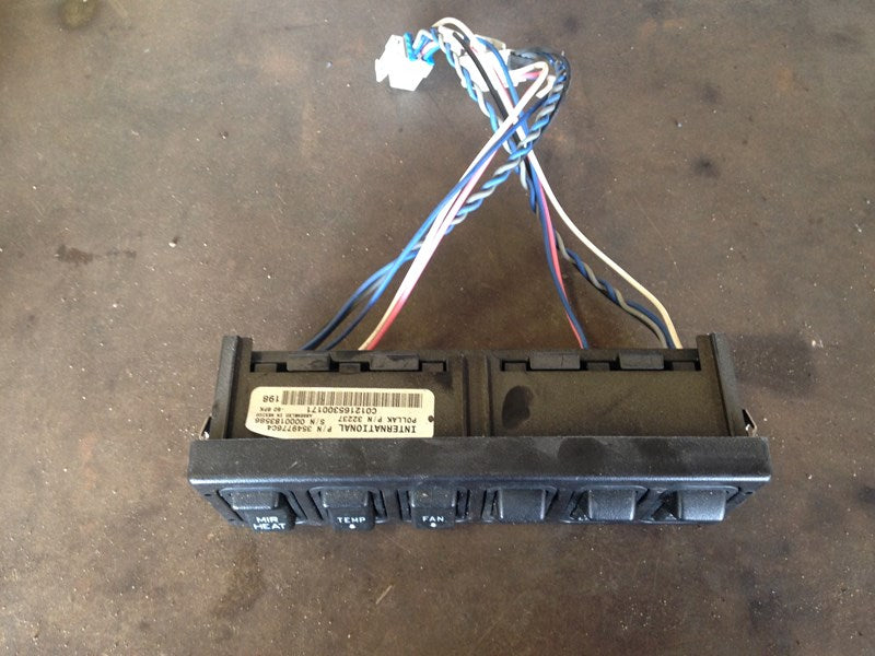 International 3459776C4 switch panel from 2013 International Prostar, used - view 2 of 4
