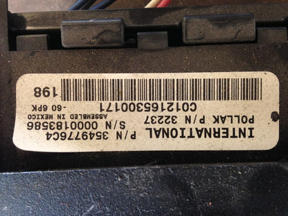 International 3459776C4 switch panel from 2013 International Prostar, used - view 3 of 4